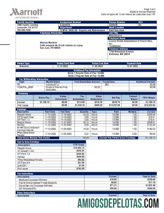 Imprimível Modelo de recibo de pagamento da Marriott International em formatos Word e PDF.pdf, 1